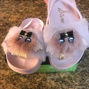 Sam Edelman Toddler Mackie Furry Sandals